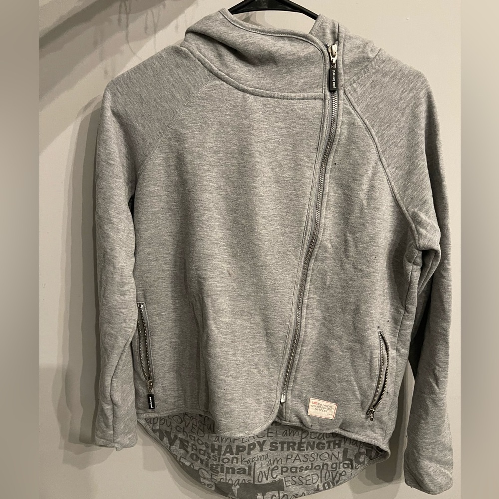 Peace Love World High Low Hoodie